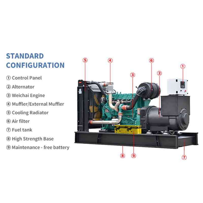 Weichai Diesel Generator Sæt